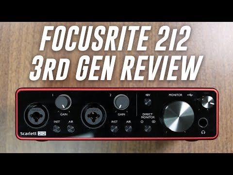Focusrite Scarlett 2i2 3rd gen Review — Reviews — Podcastage